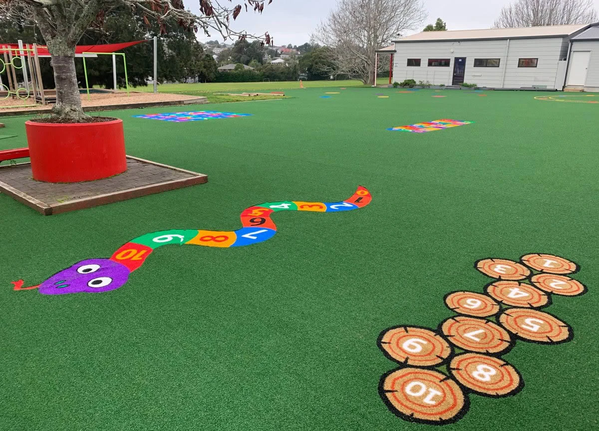 Playground Turf Installation in Pasadena, TX